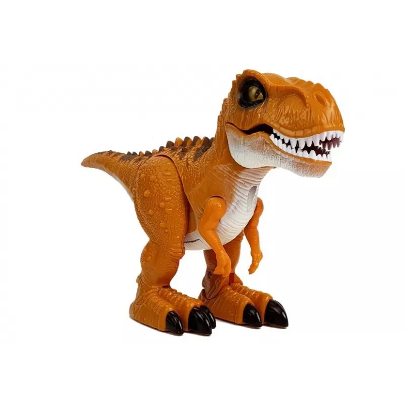 LEAN TOYS Dinossauro controlado por rádio R/C Bronze Som Luz
