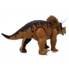 LEAN TOYS Dinossauro Triceratops a pilhas amarelo