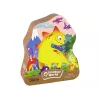 LEAN TOYS Puzzle Dinossauro Vulcão 48 peças