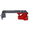 LEAN TOYS Carro de bombeiros DIY 2em1 Kit com escada amovível, chave de fendas, efeitos sonoros e luminosos, capacete