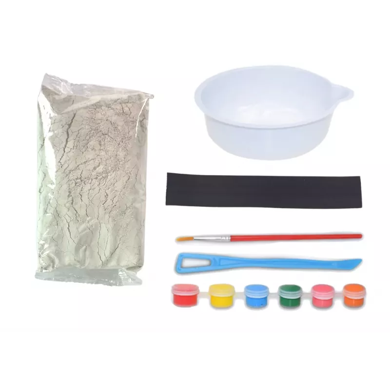 LEAN TOYS Kit DIY Halloween Ímanes Moldes de Gesso Abóbora