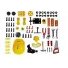 LEAN TOYS Conjunto DIY a pilhas 3em1 Oficina em mala 85 peças 56cm