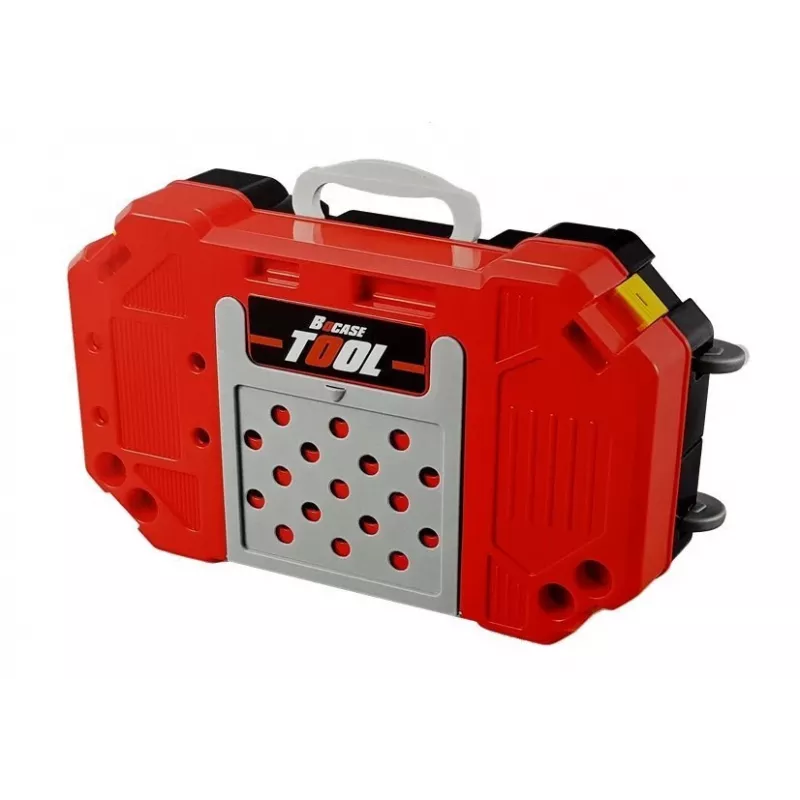 LEAN TOYS Conjunto DIY a pilhas 3em1 Oficina em mala 85 peças 56cm