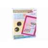 LEAN TOYS Conjunto DIY lantejoulas saltos altos moldura corujas colorido