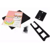 LEAN TOYS Conjunto DIY lantejoulas saltos altos moldura corujas colorido