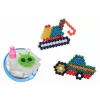 LEAN TOYS Conjunto de Contas de Água DIY Contas Mágicas 8 Cores Veículos de Construção