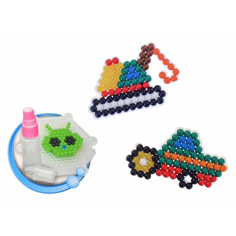LEAN TOYS Conjunto de Contas de Água DIY Contas Mágicas 8 Cores Veículos de Construção