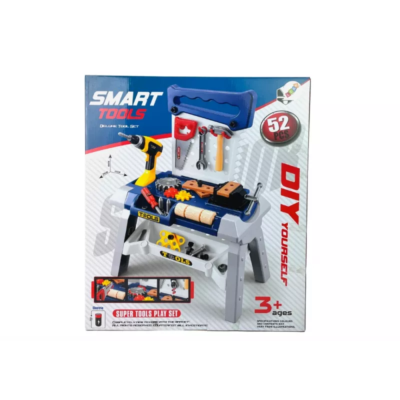 LEAN TOYS Conjunto de oficina DIY Berbequim de ferramentas