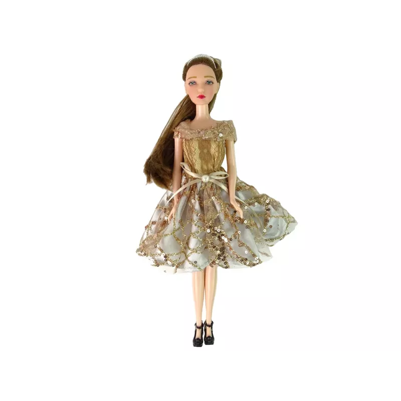 LEAN TOYS Boneca para criança Emily com cão de pelo comprido