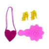 LEAN TOYS Boneca com cabelo comprido e vestido de pintura