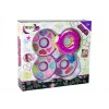 LEAN TOYS Paleta de sombras e batom Donut para crianças