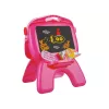 LEAN TOYS Quadro de dupla face giz suporte projetor imagens rosa