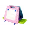 LEAN TOYS Quadro de Desenho de Dupla Face com Marcadores e Ímanes