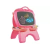 LEAN TOYS Quadro de giz magnético de dupla face rosa modelos
