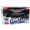 LEAN TOYS Carro de drift RC preto carbono 30 km/h 1:16