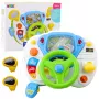 LEAN TOYS Simulador de condução Volante educativo com sons e luzes interativos