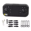 LEAN TOYS Drone LU50 Air Câmara Dupla HD MV Vídeo Luzes LED App