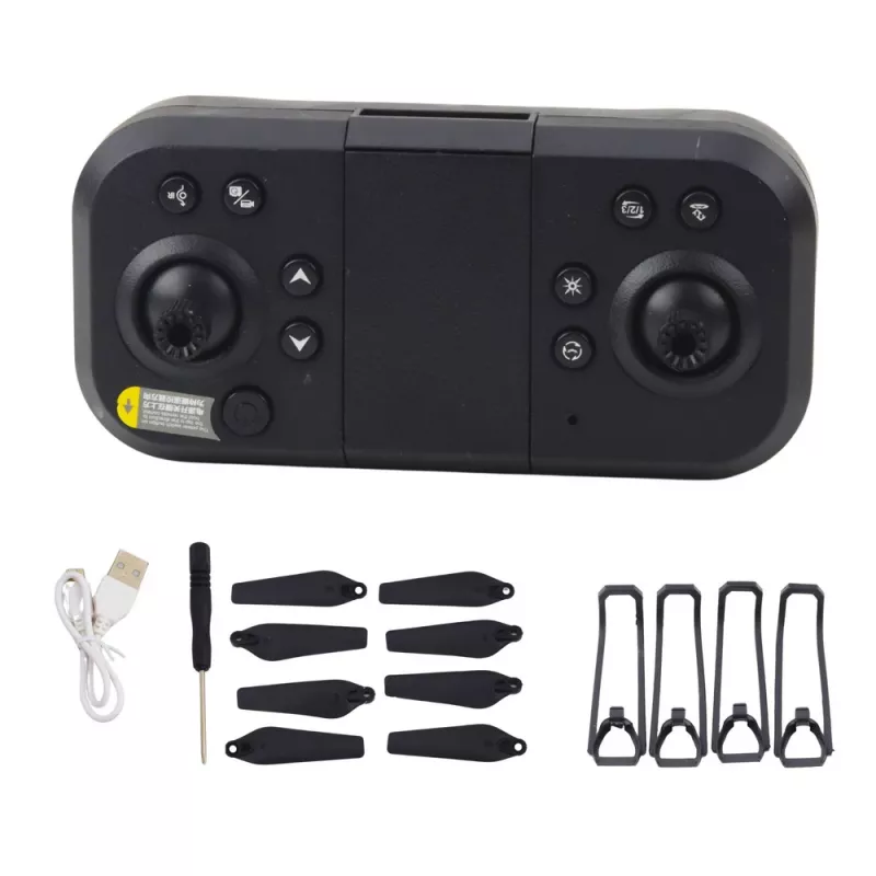 LEAN TOYS Drone LU50 Air Câmara Dupla HD MV Vídeo Luzes LED App