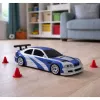 LEAN TOYS Carro Desportivo de Drift Telecomandado E46 RC Cones 15 km/h 1:43