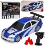 LEAN TOYS Carro Desportivo de Drift Telecomandado E46 RC Cones 15 km/h 1:43