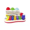LEAN TOYS Martelo de Brincar Educativo para Bebés com Martelo e Bolas Coloridas