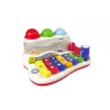 LEAN TOYS Martelo de Brincar Educativo para Bebés com Martelo e Bolas Coloridas