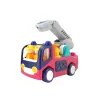LEAN TOYS Quartel de Bombeiros Interativo Educativo para Crianças Pequenas com Som e Luz