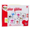 LEAN TOYS Puzzle educativo cores em inglês 10 ligações