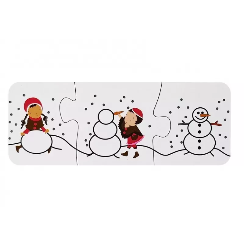 LEAN TOYS Puzzle educativo aprendizagem 10 ligações