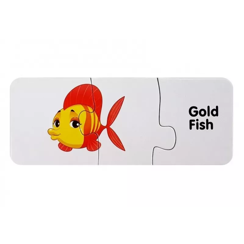 LEAN TOYS Puzzle educativo O mundo dos oceanos puzzle 10 ligações
