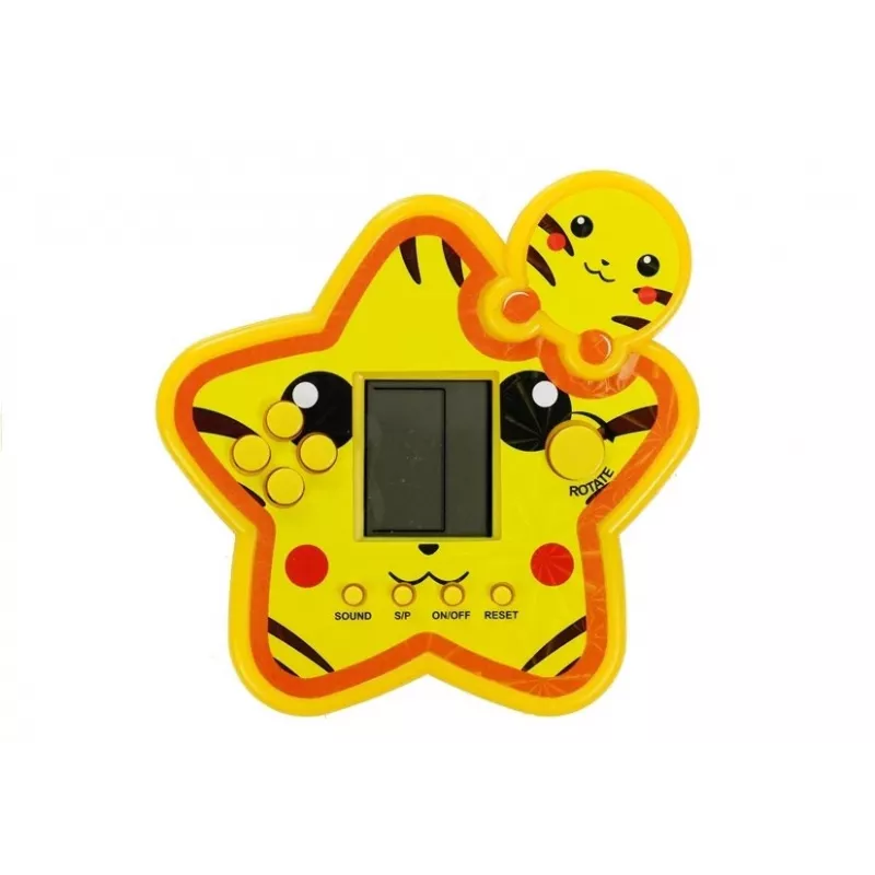 LEAN TOYS Jogo eletrónico Tetris Star Amarelo