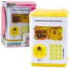LEAN TOYS Mealheiro Eletrónico Cofre-ATM com PIN para Crianças Capivara Amarelo