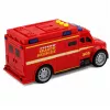 LEAN TOYS Veículo de emergência ambulância luz som vermelho 1:32