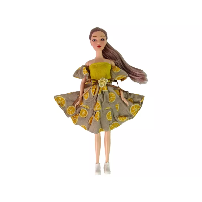 LEAN TOYS Boneca Emily com gato cata-vento para criança