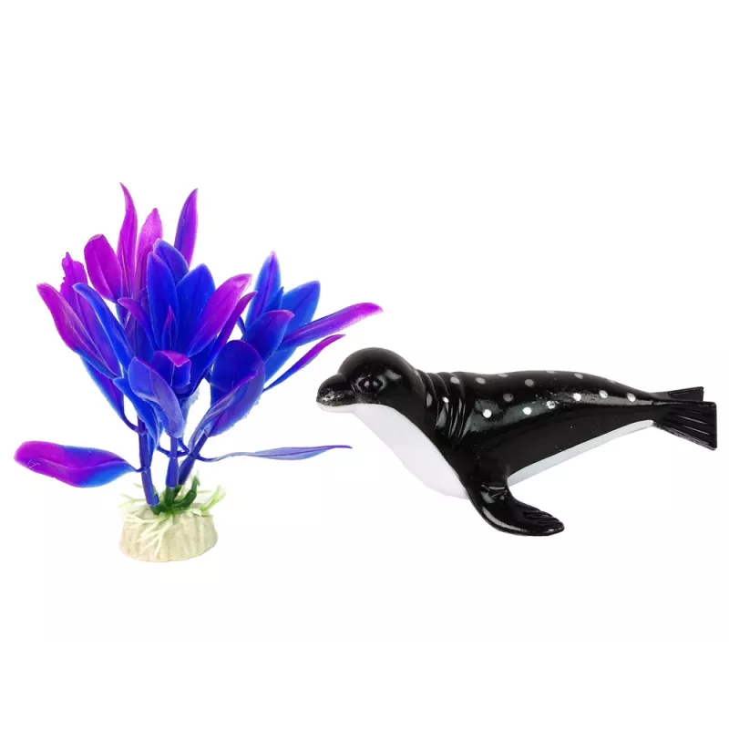 LEAN TOYS Boneca bebé Emily a sereia verde com acessórios