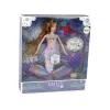 LEAN TOYS Boneca bebé Emily a sereia rosa com acessórios