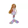 LEAN TOYS Boneca bebé Emily a sereia rosa com acessórios