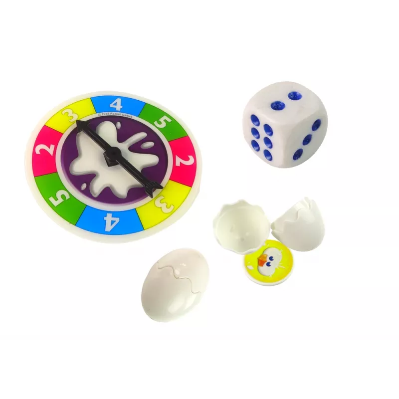 LEAN TOYS Jogo Arcada Familiar Ovo Gritante Galinha a Piar Ovo a Rebentar