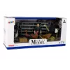 LEAN TOYS Conjunto de figuras de animais da quinta agricultor aves