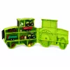 LEAN TOYS Conjunto de quinta com trator, veículos agrícolas, animais e acessórios – conjunto de brincar de 28 peças
