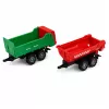 LEAN TOYS Conjunto de quinta com trator, veículos agrícolas, animais e acessórios – conjunto de brincar de 28 peças