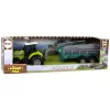 LEAN TOYS Trator Agrícola com Pulverizador Som de Quinta Verde