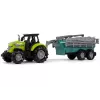 LEAN TOYS Trator Agrícola com Pulverizador Som de Quinta Verde