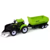 LEAN TOYS Conjunto de veículos agrícolas Trator Ceifeira Cisterna Semi-reboque