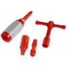LEAN TOYS Carro de bombeiros com escorrega de aparafusar + ferramentas