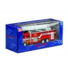 LEAN TOYS Veículo de bombeiros com escada 1:32