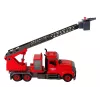 LEAN TOYS Camião de bombeiros com acessórios de aparafusar vermelho