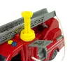 LEAN TOYS Carro de bombeiros vermelho água sons luzes