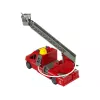 LEAN TOYS Carro de bombeiros vermelho água sons luzes