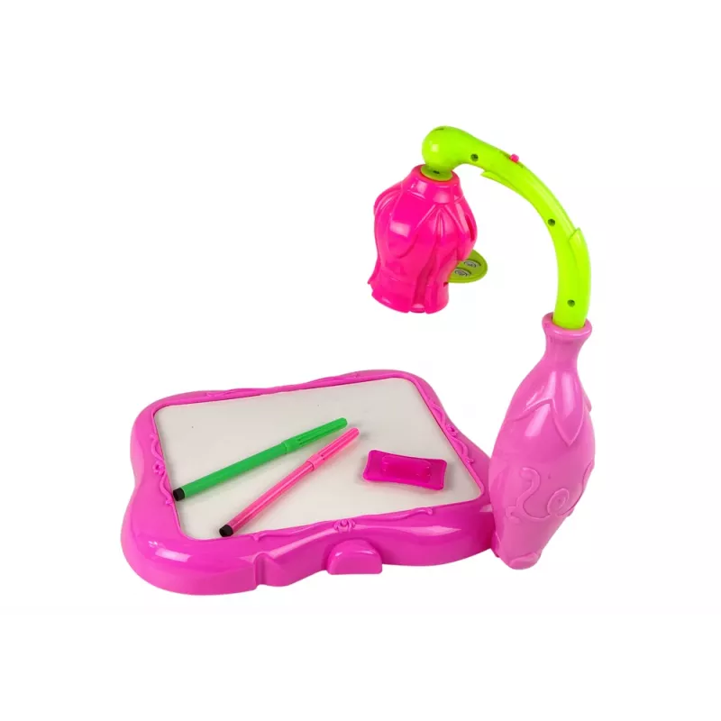 LEAN TOYS Projetor de Flores para Desenhar com Marcadores Mágicos